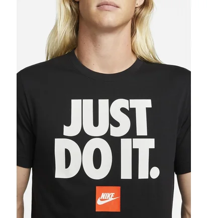 Футболка мужская Nike Sportswear Just Do It Verbiage Black Dz2989-010