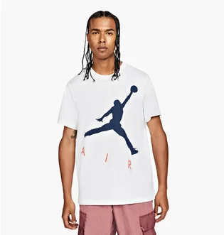 Футболка мужская Nike M J Jumpman Air Hbr Ss Crew White Cv3425-100