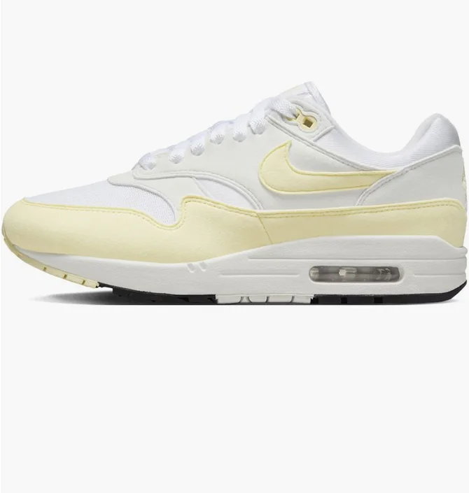 Кросівки жіночі Nike Air Max 1 White/Yellow DZ2628-108