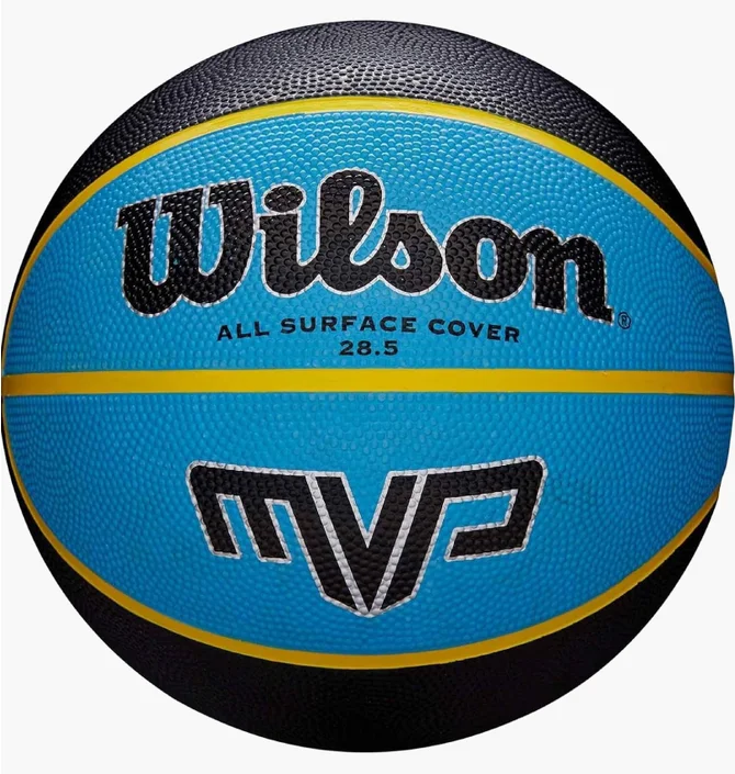 Баскетбольний м'яч Wilson Mvp 275 Blue/Black WTB9017XB05