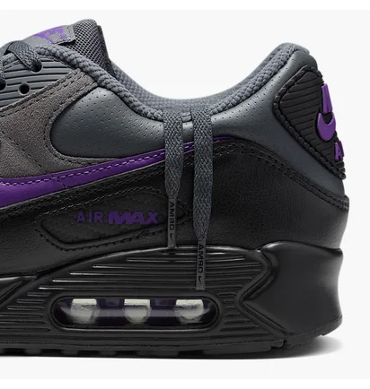 Кросівки чоловічі Nike Air Max 90 Black/Grey IF0670-004