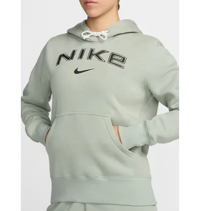 Худи женское Nike Nsw Phnx Flc Green HM9751-370