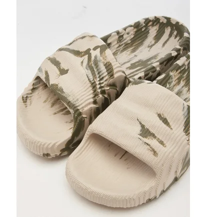 Тапочки мужские Adidas Originals Adilette 22 Slides Beige/Olive IG5918