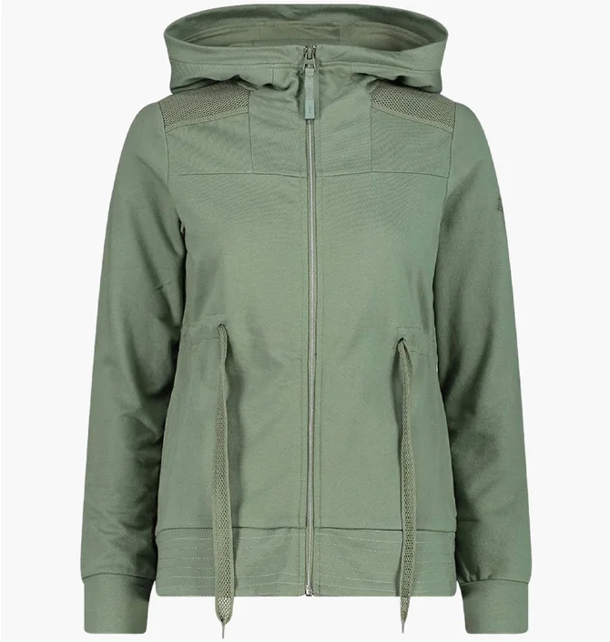 Куртка жіноча CMP Jacket Fix Hood Green 34D5586-E452