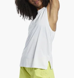 Майка женская Reebok United By Fitness Perforated Training Vest Tank Top White FU2141