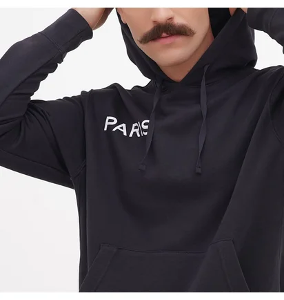 Худі чоловіче Nike Paris Saint Germain Frnch Hoodie Black DN1317-080