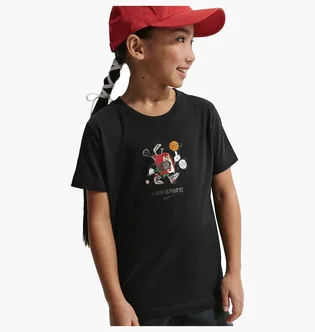 Футболка детская Nike Sportswear Big Kids T-Shirt Black II0452-010