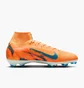 Бутсы унисекс Nike Superfly 10 Pro Km Orange IM9321-801