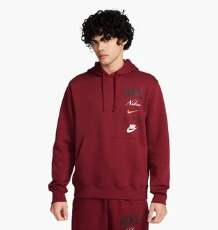 Худи мужское Nike Club Fleece Stack Gx Bordo FN2634-677