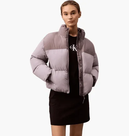 Пуховик жіночий Calvin Klein Violet 40WL853030