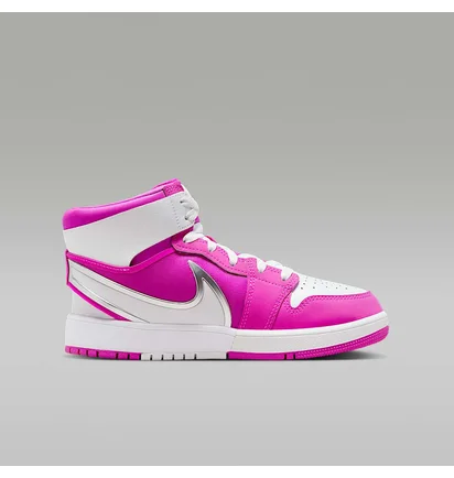 Кроссовки детские Air Jordan 1 Mid Rm Easyon Gs Pink FQ1281-601