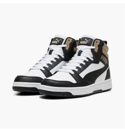 Кроссовки унисекс Puma Rebound Sneakers Black/White 392326-22