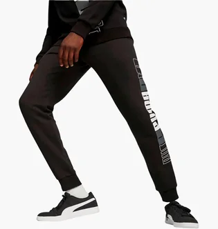 Штаны мужские Puma Essentials Logo Black 675920-01