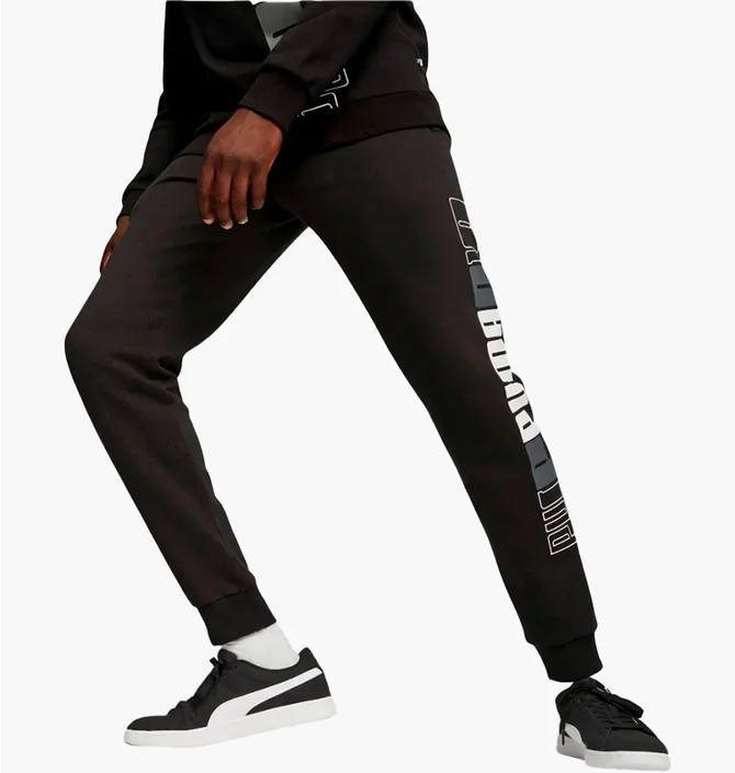Штаны мужские Puma Essentials Logo Black 675920-01
