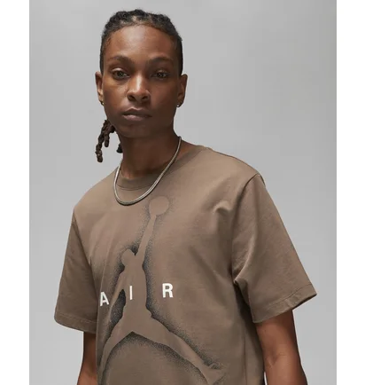 Футболка мужская Air Jordan M J Ess Graphic Ss Crew Brown Dv8420-274