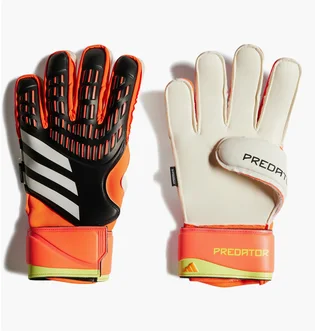 Перчатки вратарские детские Adidas Predator Gl Mtc Fs Black/Orange IQ4036