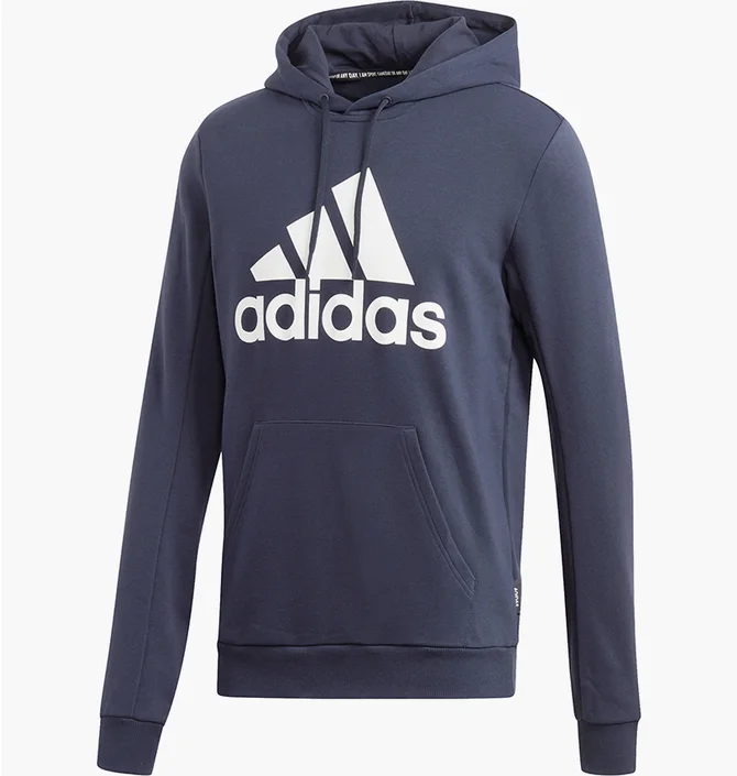 Худи мужское Adidas Must Haves Badge Of Sport Hoody Blue GC7342