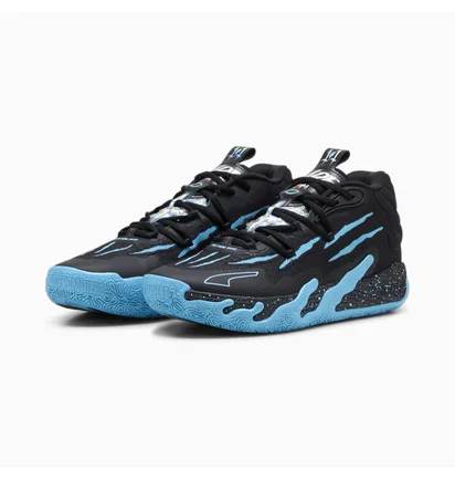 Кроссовки унисекс Puma X Lamelo Ball Mb.03 Black/Blue 379221-01