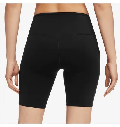 Шорты женские Nike Dri-Fit Go Mid-Rise 8 Inch Shorts Black DQ5925-010