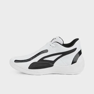 Кроссовки мужские Puma Rise Nitro Basketball Shoes White 377012-09