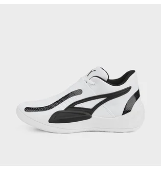 Кроссовки мужские Puma Rise Nitro Basketball Shoes White 377012-09