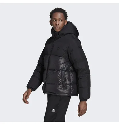 Пуховик мужской Adidas Down Regen Hooded Puffer Jacket Black Hl9181