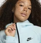 Толстовка женская Nike Sportswear Tech Fleece Windrunner Full-Zip Hoodie Light Blue FB8338-474