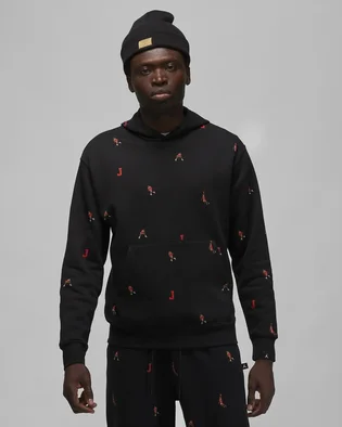 Худі чоловіче Air Jordan Essentials Holiday Jumpman Hoody Black Dv9392-010