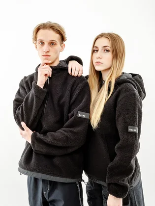 Худи унисекс Rains Tops Black 1853-BLACK