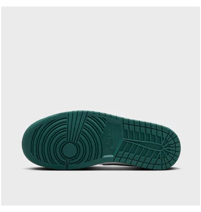 Кросівки жіночі Air Jordan 1 Mid White/Green BQ6472-133