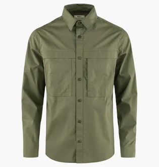 Рубашка мужская Fjallraven Abisko Trail Olive 12600194.620