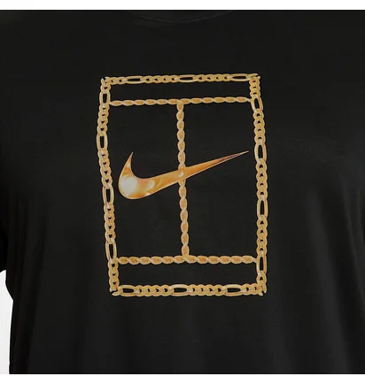Футболка чоловіча Nike Court Heritage MenS Tennis T-Shirt Black HF6217-010