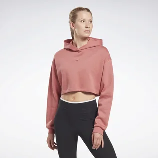 Худі жіноче Reebok Yoga Hoodie Cover-Up Peach Hz3382