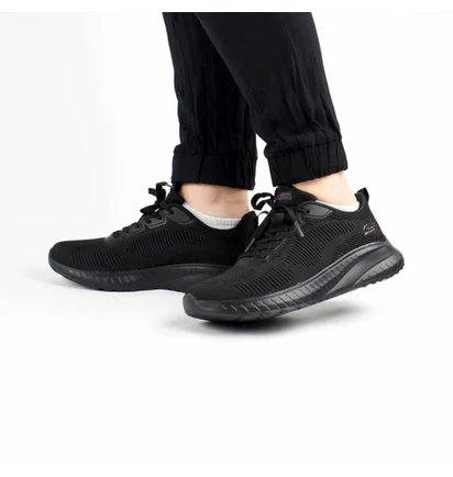 Кроссовки женские Skechers Bobs Squad Tough Black 117209-BBK