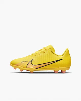 Бутсы детские Nike Jr. Mercurial Vapor 15 Club Fg/Mg Yellow Dj5958-780