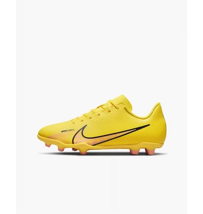 Бутсы детские Nike Jr. Mercurial Vapor 15 Club Fg/Mg Yellow Dj5958-780