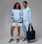 Худи унисекс Air Jordan Brooklyn Fleece Light Blue FV7281-407