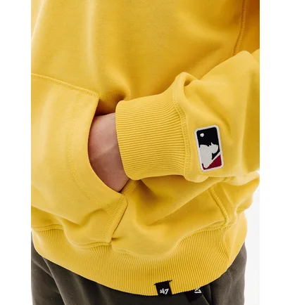 Худи мужское 47 Brand Pittsburgh Pirates Base Runner Yellow 580771XZ-FS
