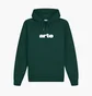 Худи унисекс Arte Antwerp Embroidery Logo Green AW24-138H