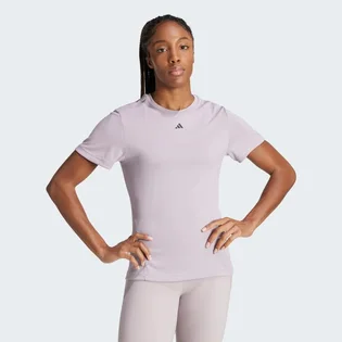 Футболка жіноча Adidas Designed For Training Heat.Rdy Hiit Violet IU1122