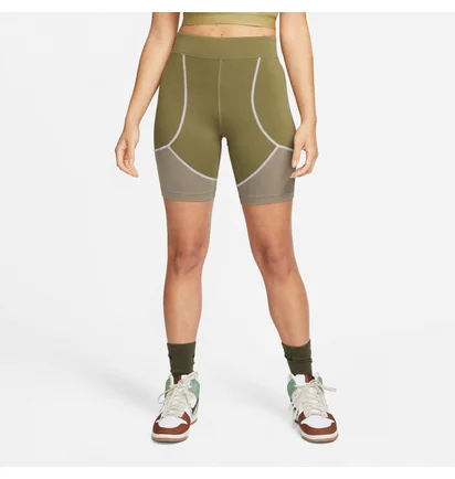 Шорты женские Nike Sportswear WomenS Bike Shorts Olive DM6642-378