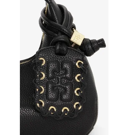 Сумка жіноча GANNI Mini Hobo Bag Black A6976