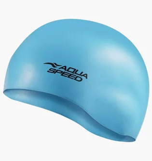 Шапочка для плавания Aqua speed Mono 9118 Light Blue 111-42