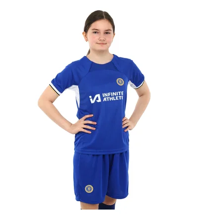 Футбольная форма детская SP-sport Chelsea Домашняя 2024 Blue CO-6331