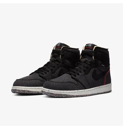 Кросівки чоловічі Air Jordan 1 High Zoom Air Black CW2414-001