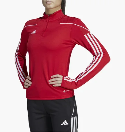 Кофта женская Adidas Long-Sleeve T-Shirt Tiro 23L Tr Topw Red HS3482