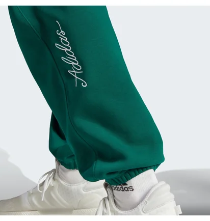 Штаны мужские Adidas Scribble Fleece Green IJ6457