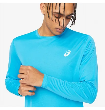 Лонгслив мужской Asics Core Ls Top Light Blue 2011C340