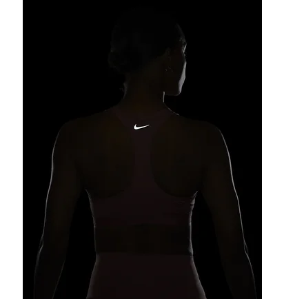 Топ женский Nike Swoosh Medium Support Pink FB4124-618
