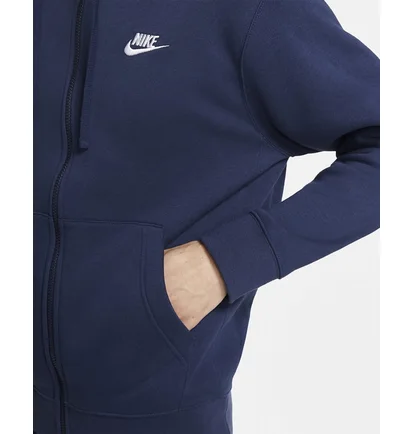 Толстовка чоловіча Nike Sportswear Club Fleece Blue BV2645-410
